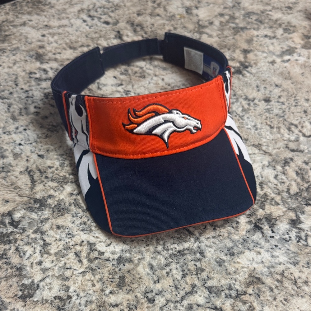 Reebok Orange and Navy Denver Broncos Visor